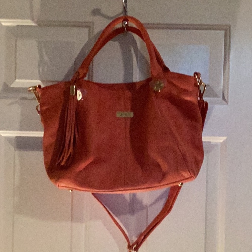Salmon color bag